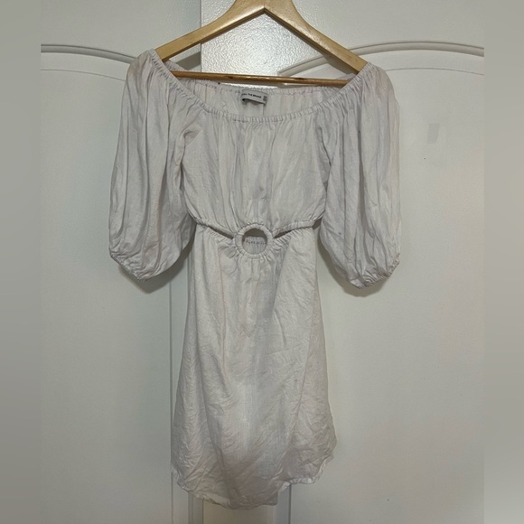 Faithfull the brand Almere cutout linen mini dress - Picture 10 of 11